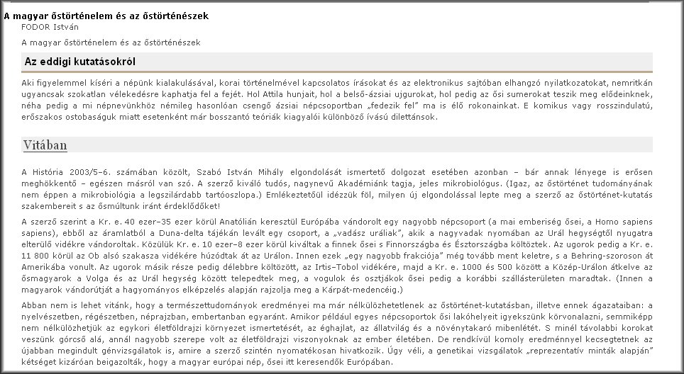 Hist�ria 2006.06.13.
