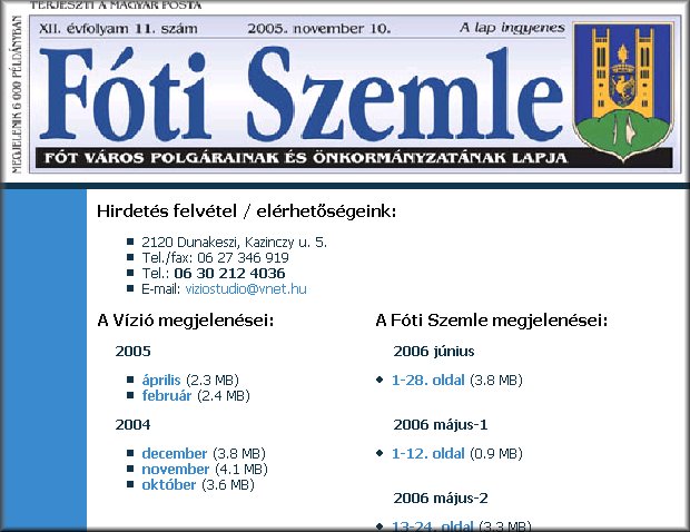 F�ti Szemle 2006.06.23.