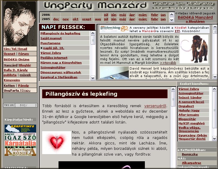 UngParty Manz�rd 2006.07.21.