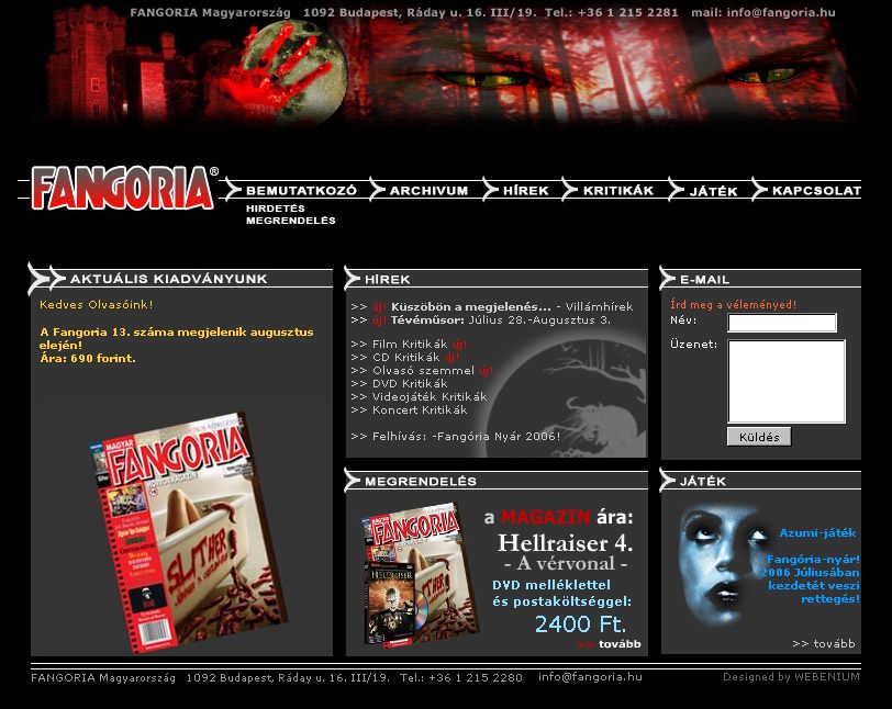Fangoria, 2006-07-27