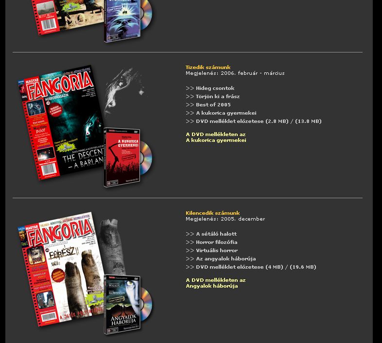 Fangoria, 2006-07-27