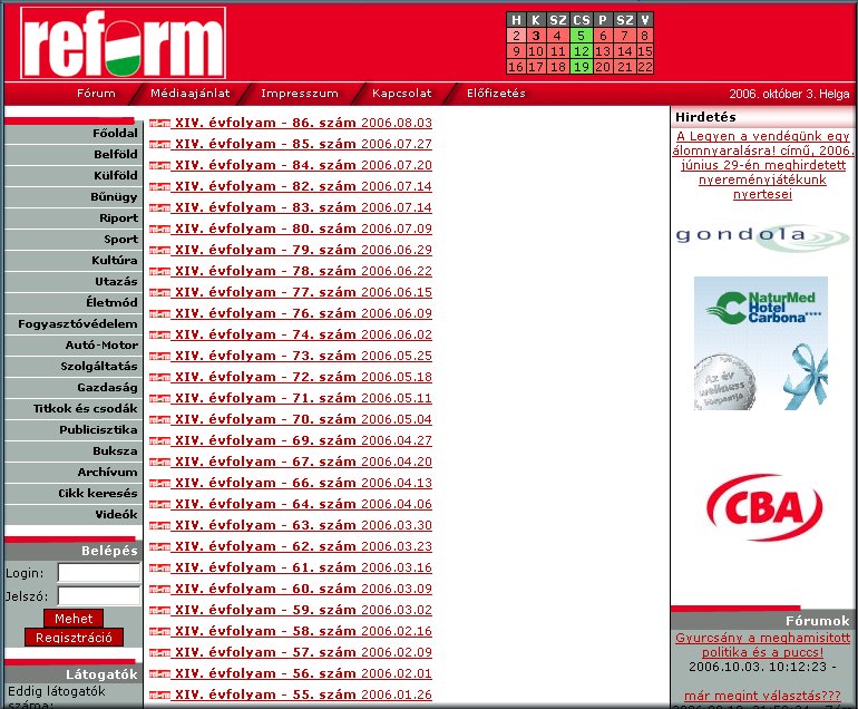 Reform 2006.10.04.