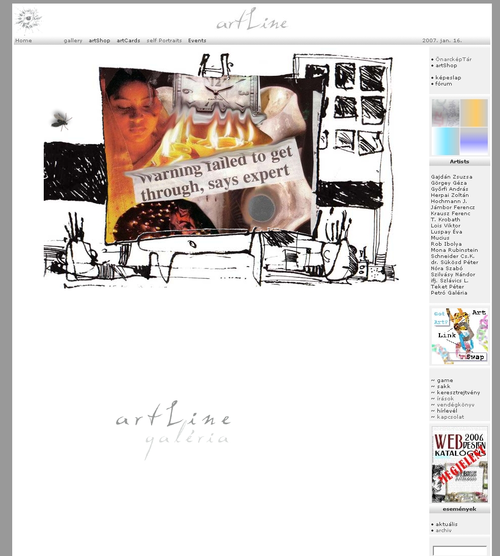 Artline Gal�ria 2007.01.16.
