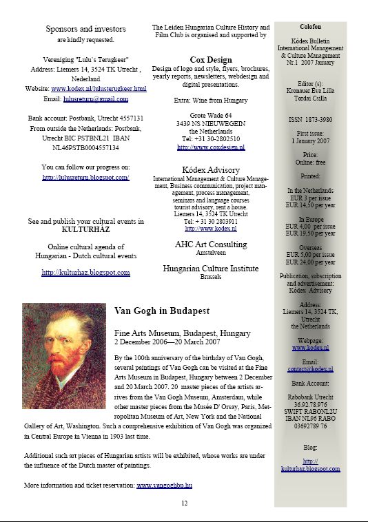 K�dex Bulletin 2007-01-22