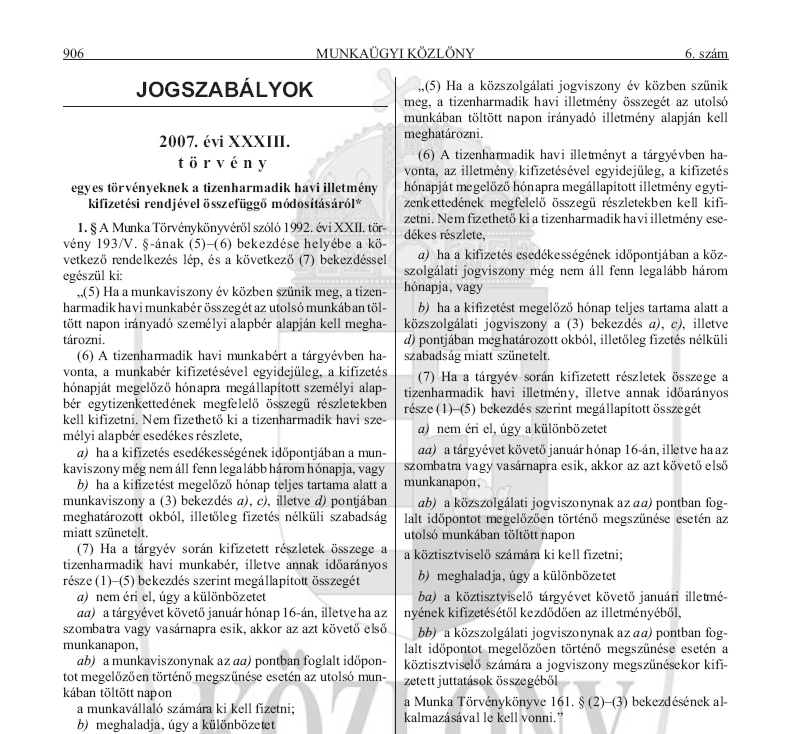 Munka�gyi K�zl�ny 2007.07.02.