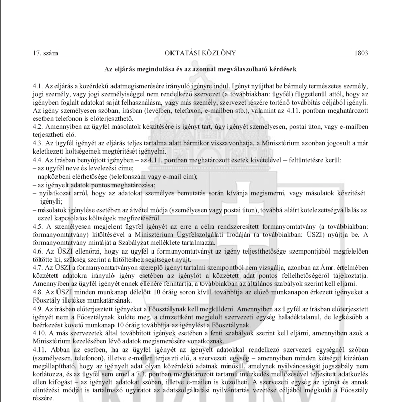 Oktat�si K�zl�ny 2007.07.02.