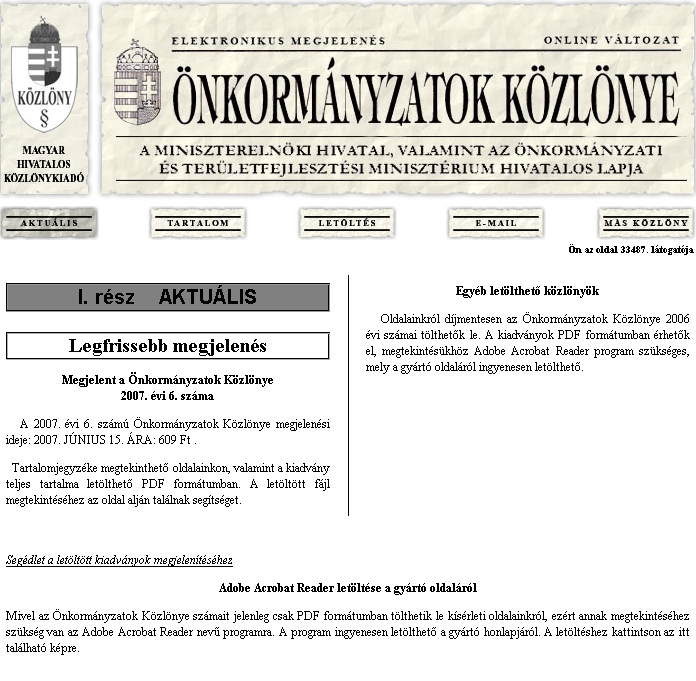 �nkorm�nyzatok K�zl�nye 2007.07.03.