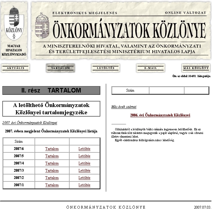 �nkorm�nyzatok K�zl�nye 2007.07.03.