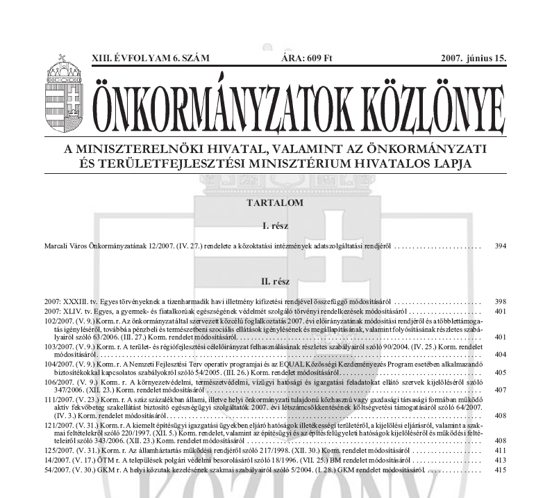 �nkorm�nyzatok K�zl�nye 2007.07.03.