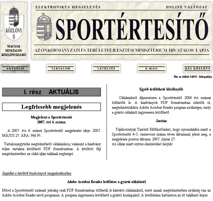 Sport�rtes�t� 2007.07.05.