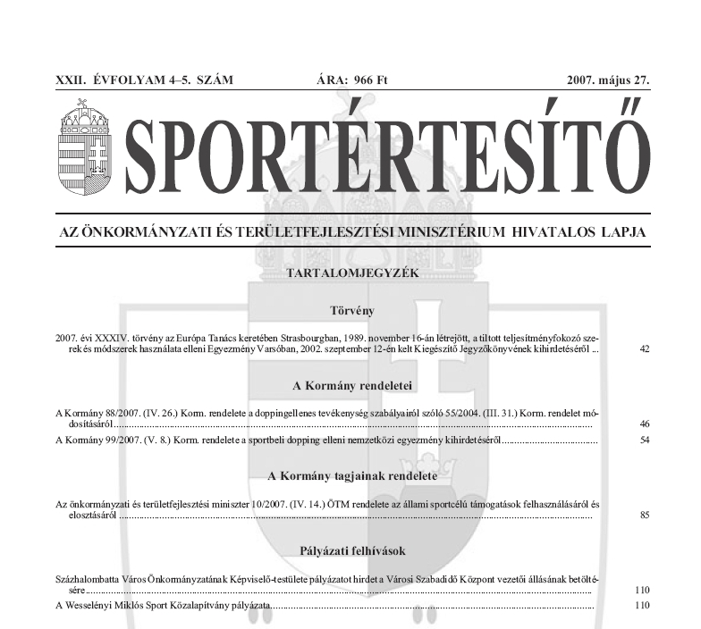 Sport�rtes�t� 2007.07.05.