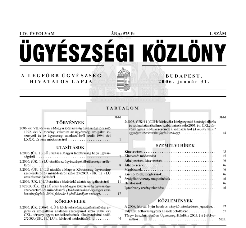 �gy�szs�gi K�zl�ny 2007.07.10.