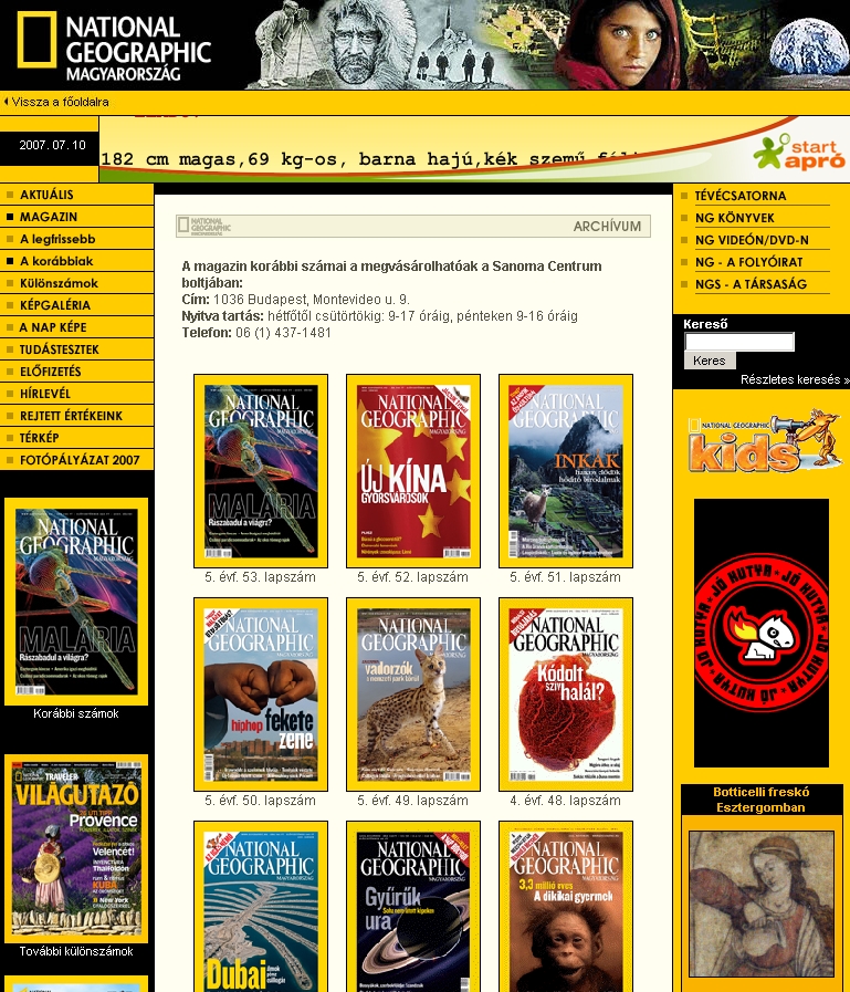 National Geographic 2007.07.10.