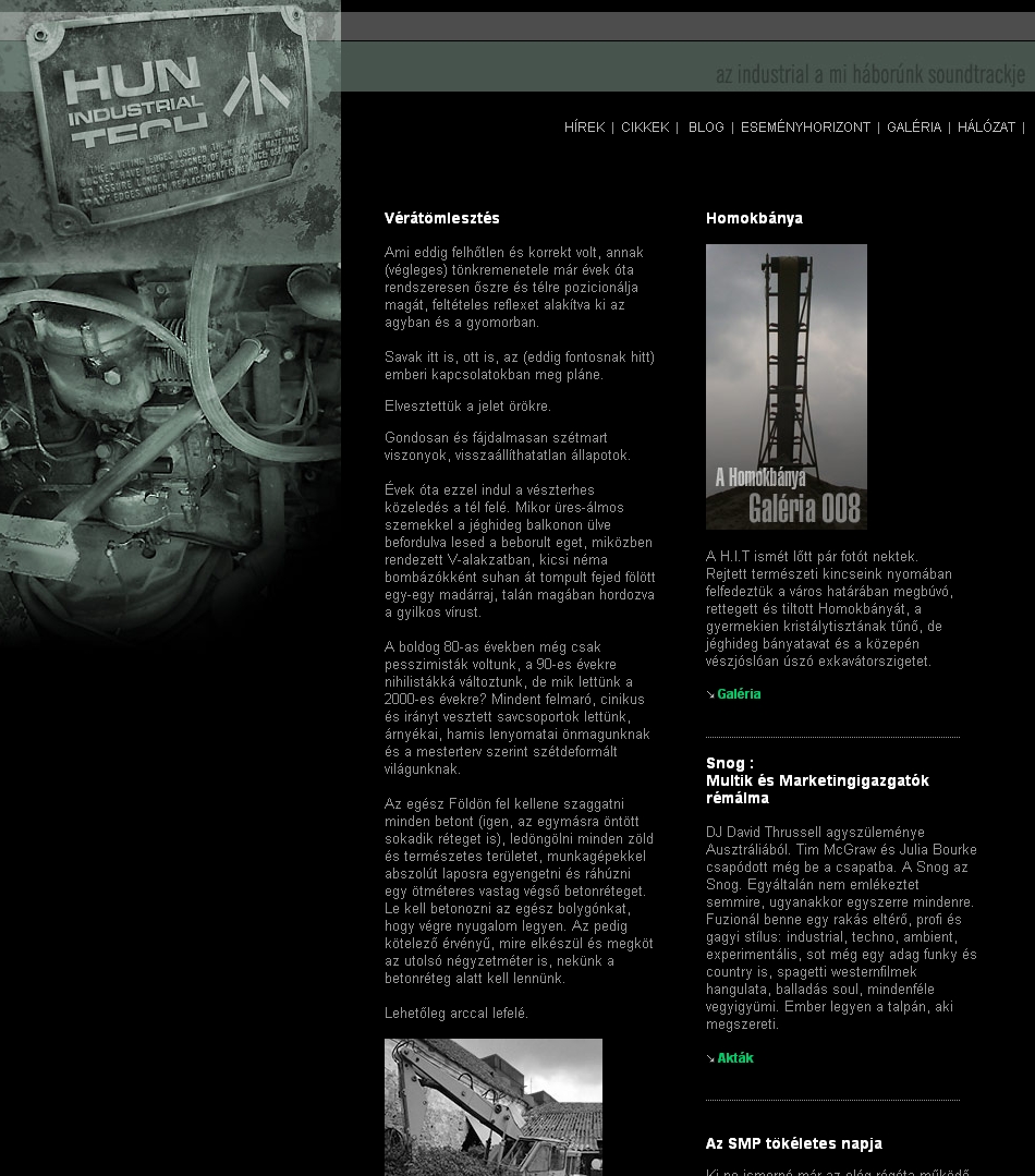 HUN /|\ INDUSTRIAL /|\ TECH 2007.07.18.