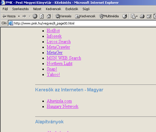 Pest Megyei K�nyvt�r