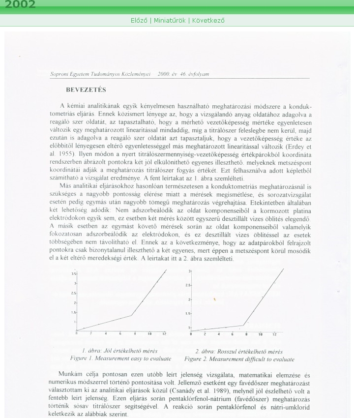 Soproni Egyetem Tudom�nyos K�zlem�nye 2009.10.01.