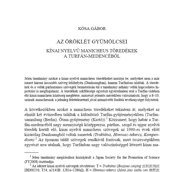 T�vol-keleti tanulm�nyok 2009.12.01.