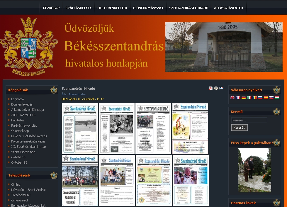 Szentandr�si H�rad� 2009.12.15.