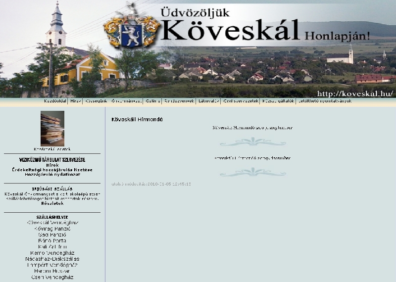K�vesk�li h�rmond� 2010.01.13.