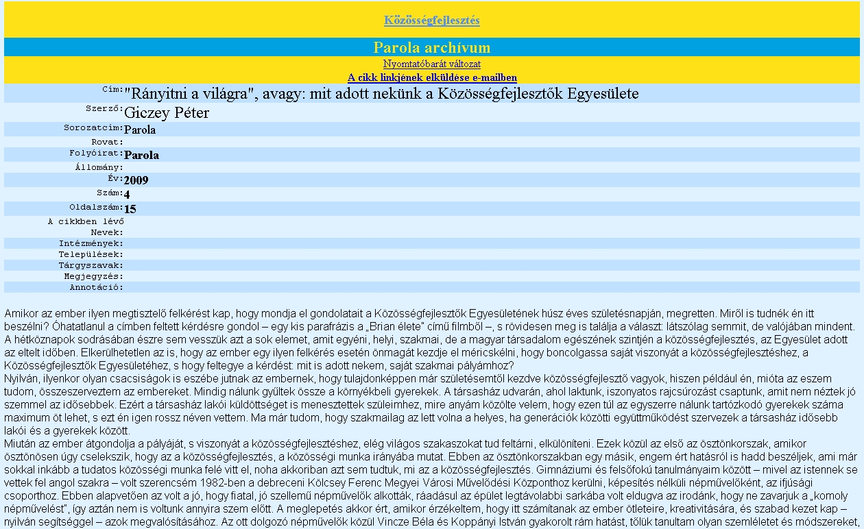 Parola 2010.04.09.