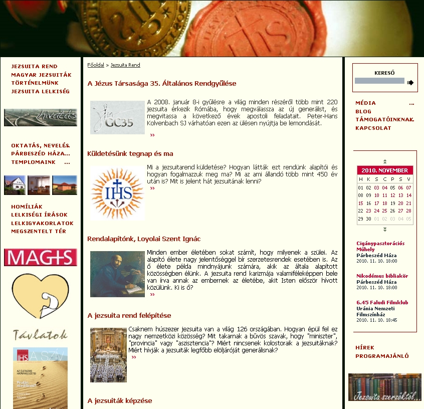 A Sz�v 2010.11.10.