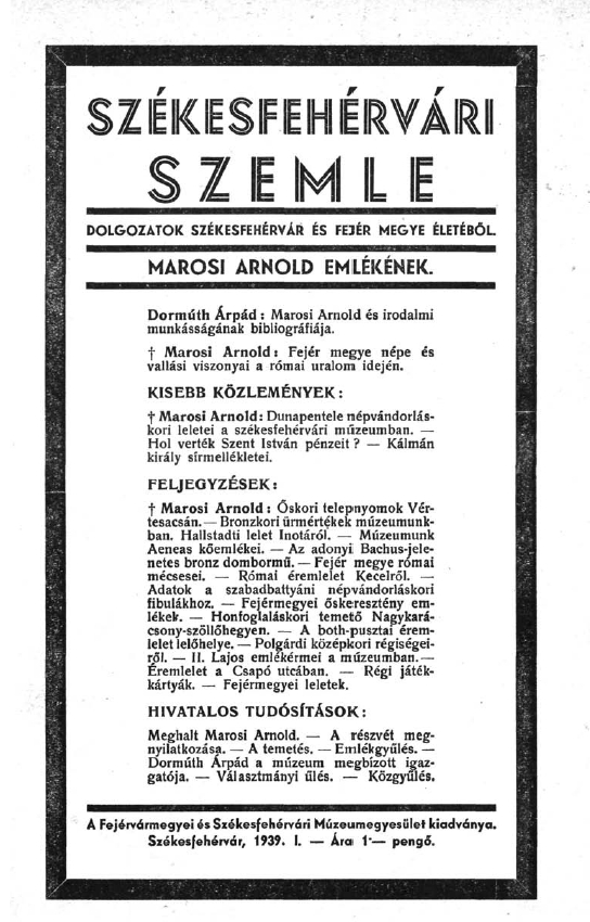 Sz�kesfeh�rv�ri Szemle 2010.11.11