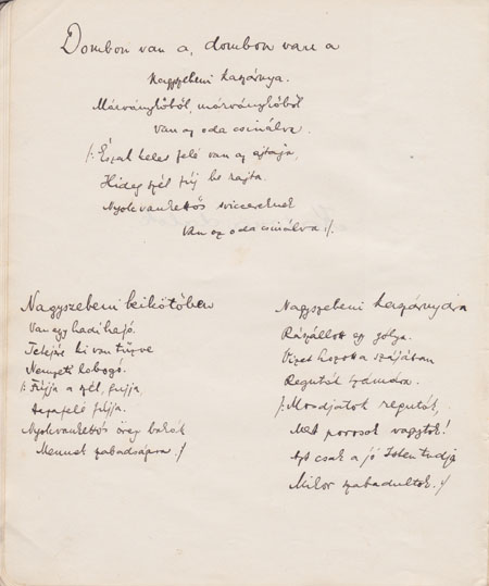 P�vel �goston f�zetlapja