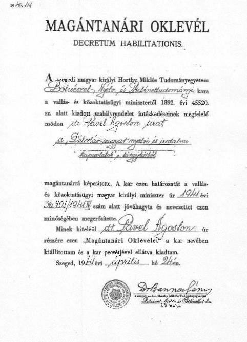 oklev�l