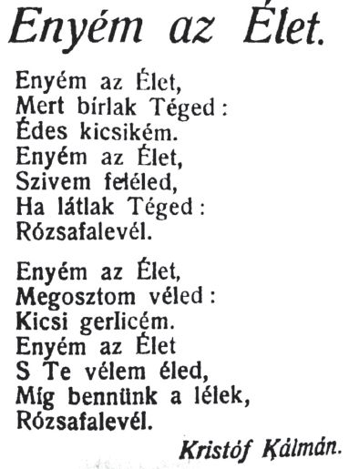 Eny�m az �let