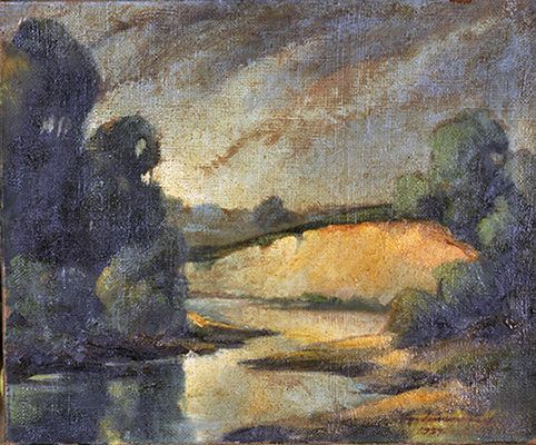 A R�ba holt�ga Molnaszecs�dn�l, 1935.
