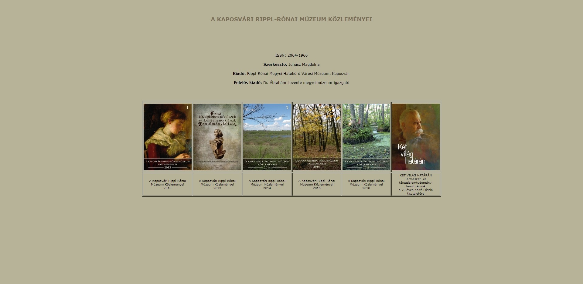 A Kaposv�ri Rippl-R�nai M�zeum k�zlem�nyei 2019.03.21.