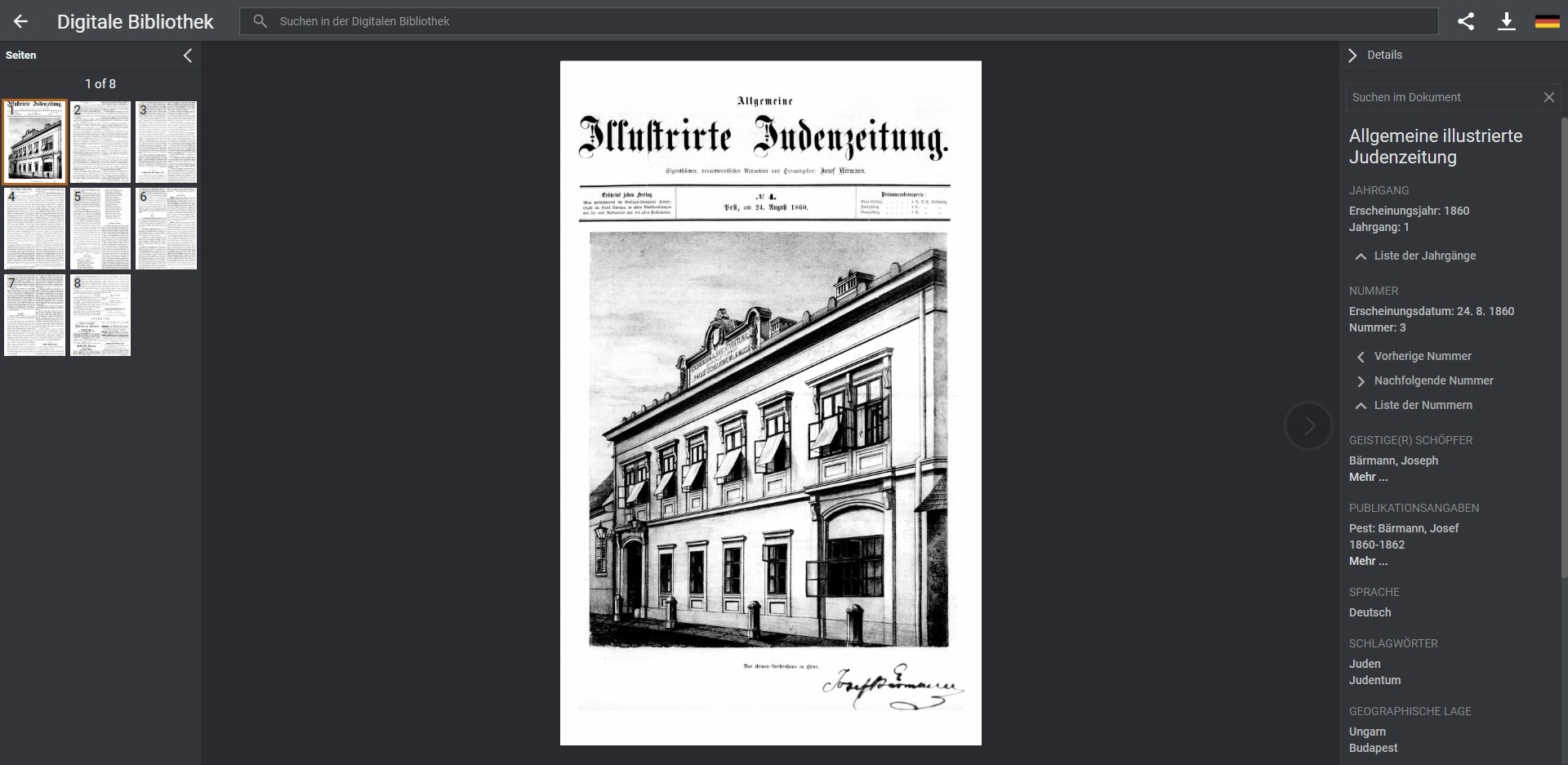Allgemeine illustrirte Judenzeitung 2019.04.08.