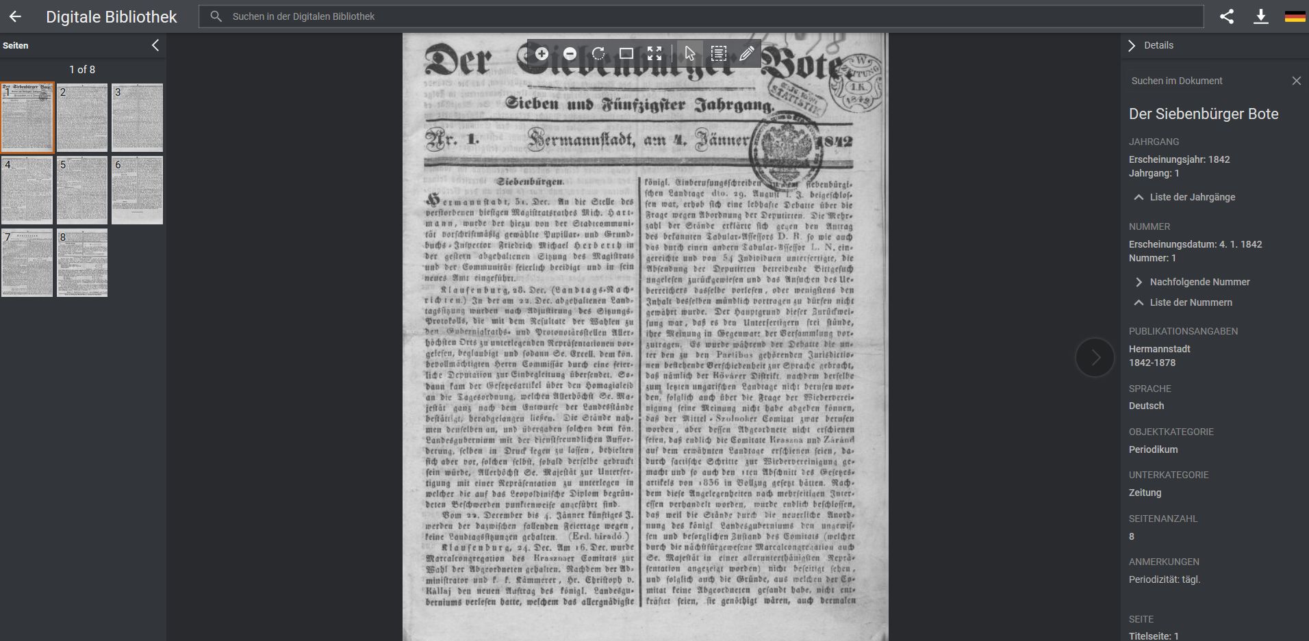 Der Siebenb�rger Bote 2019.04.15.