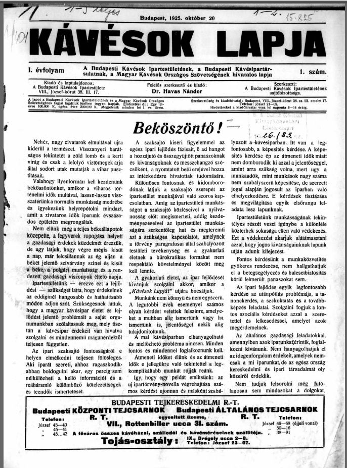 K�v�sok lapja 2019.04.15.