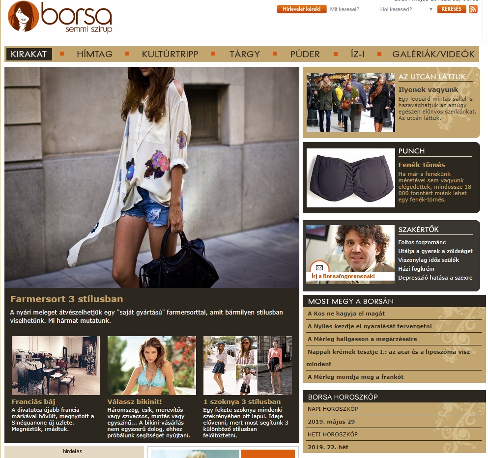 Borsa - Semmi szirup 2019.05.29.