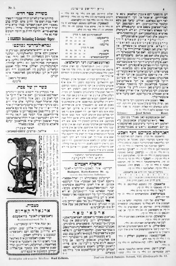 Neue j�dische Zeitung 2019.11.25.