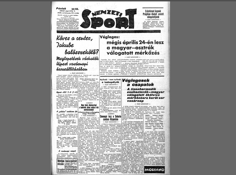 Nemzeti sport 2020.05.26.