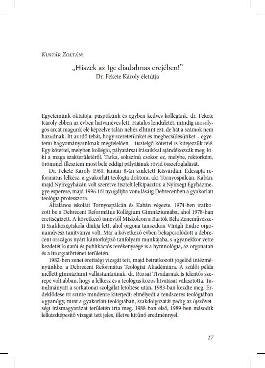 Acta. Debreceni teol�giai tanulm�nyok 2020.06.17.