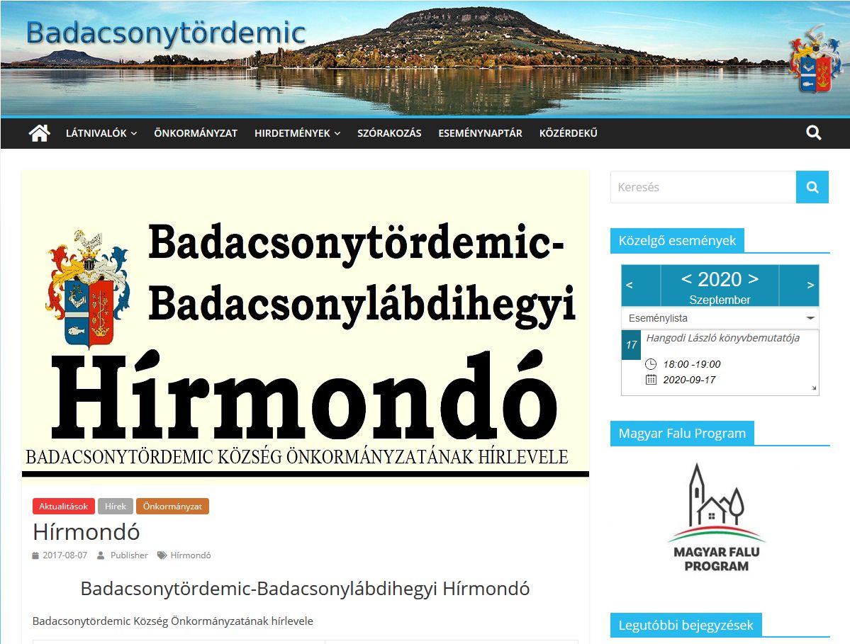 Badacsonyt�rdemic-Badacsonyl�bdihegy h�rmond� 2020.09.30.