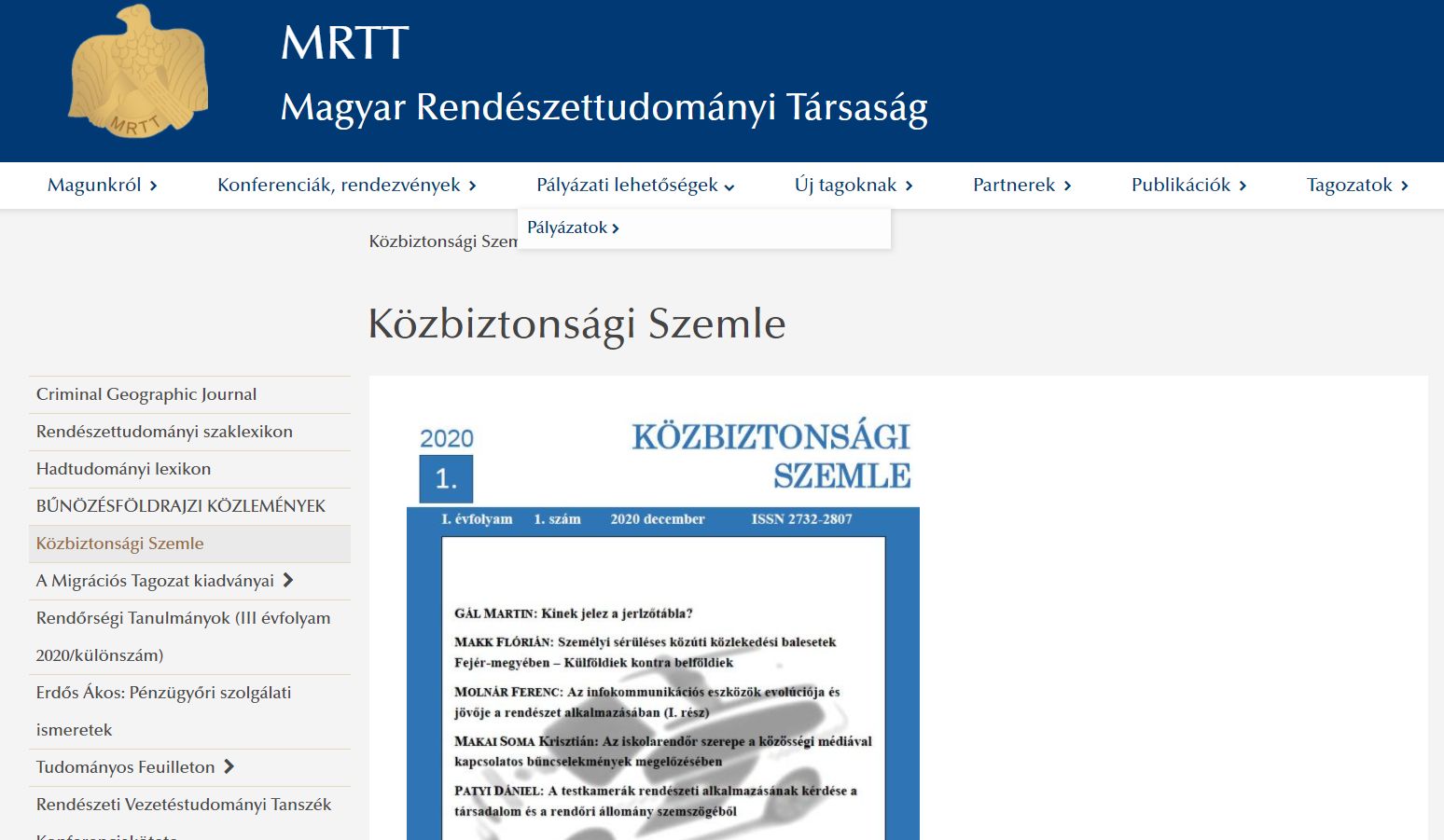 K�zbiztons�gi szemle 2021.03.01.