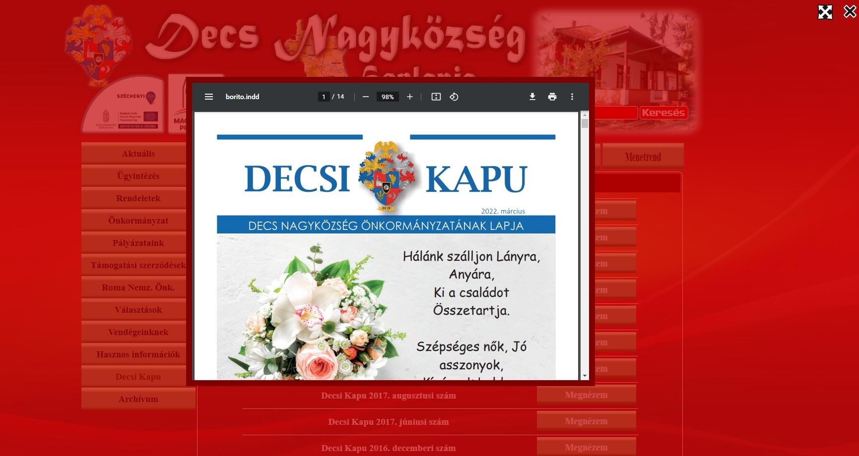 Decsi kapu 2022.08.02.