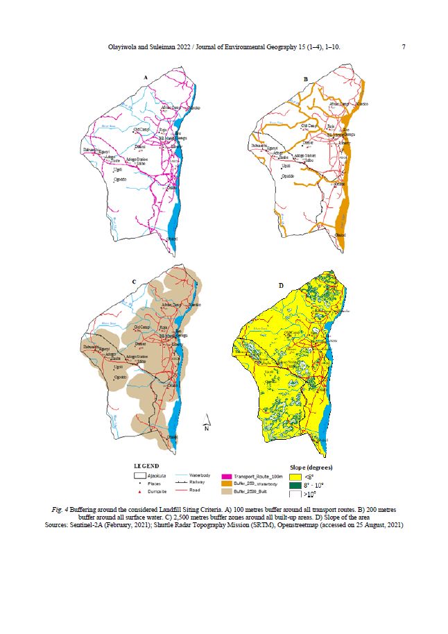 Journal of environmental geography 2022.09.19.
