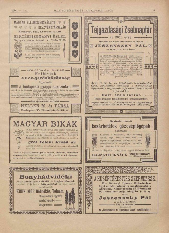 �llatteny�szt�si �s tejgazdas�gi lapok 2022.11.15.