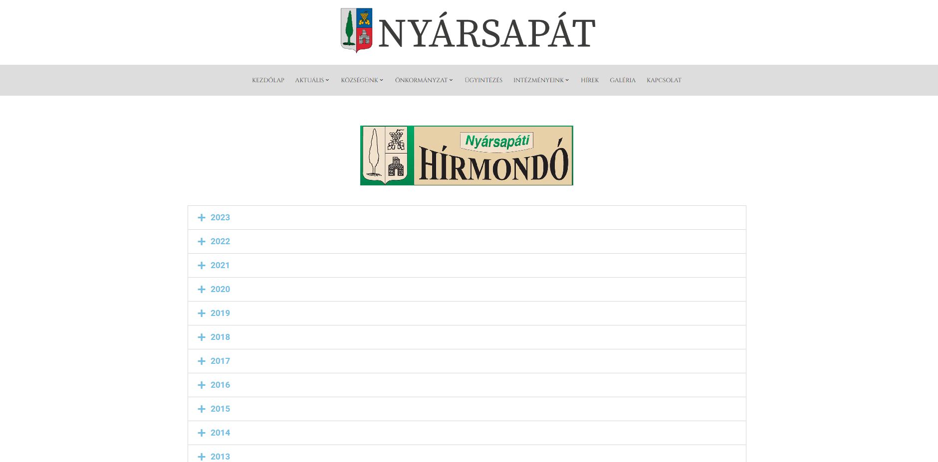 Ny�rsap�ti h�rmond� 2010.05.30.