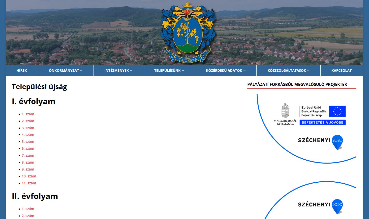 Saj�kaza �nkorm�nyzati h�rek 2023.09.01.