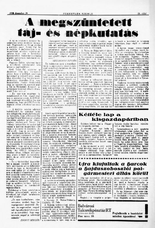 F�ggetlen szemle 2025.06.16.