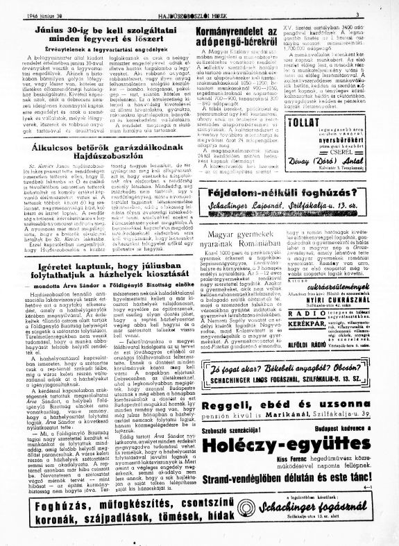 Hajd�szoboszl�i h�rek 2025.06.19.