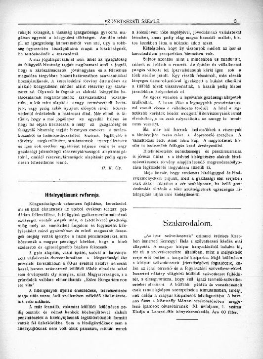 Sz�vetkezeti szemle 2026.02.11.
