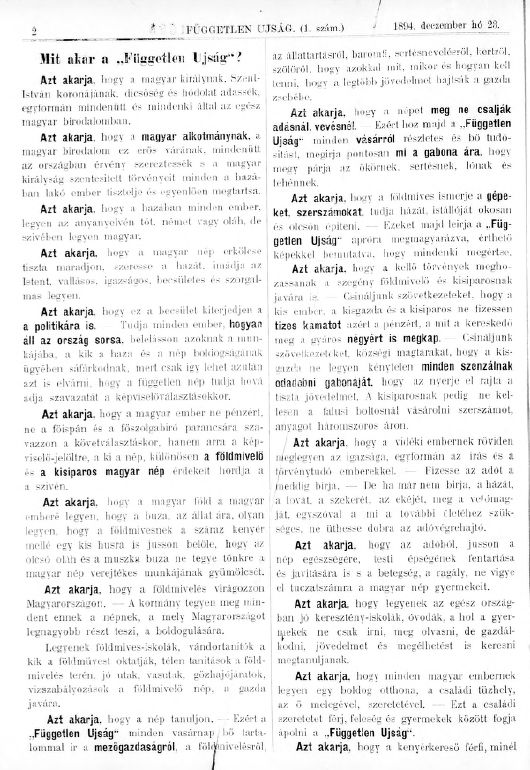 F�ggetlen ujs�g 2026.02.23.