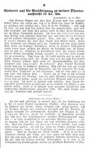 Beilage zum Siebenb�rger Wochenblatt  2026.04.01.
